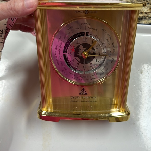 Howard Miller World Time Clock - Picture 16 of 16